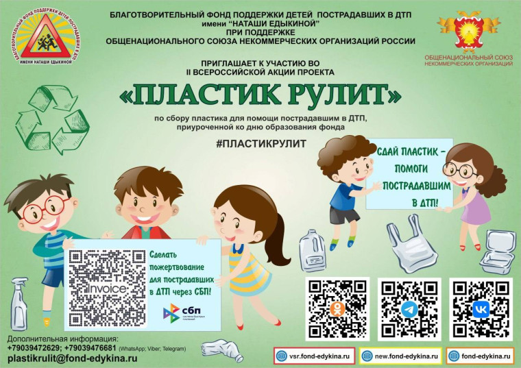 II ВСЕРОССИЙСКАЯ АКЦИЯ ПРОЕКТА «ПЛАСТИК РУЛИТ». II ВСЕРОССИЙСКАЯ АКЦИЯ ПРОЕКТА «ПЛАСТИК РУЛИТ».